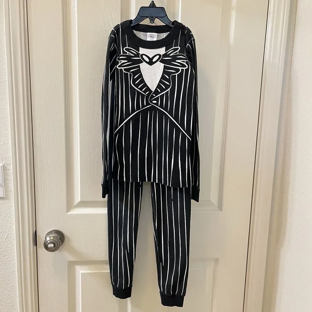 Hanna Andersson Disney The Nightmare Before Christmas Pajama Set Size 130 US 8